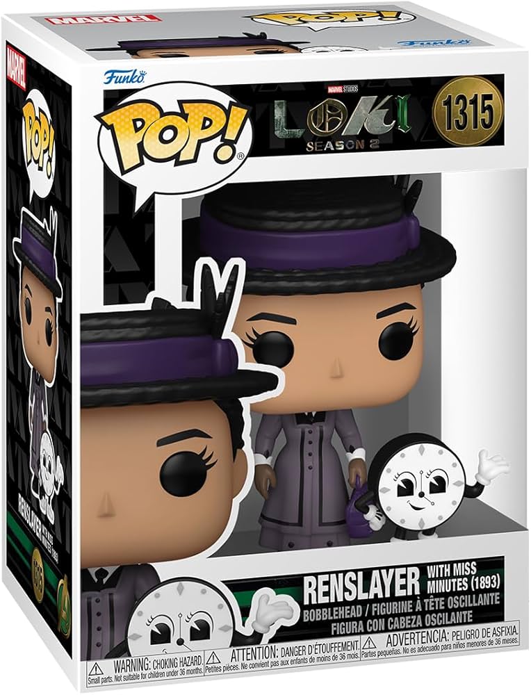 Pop! Marvel Loki Season 2 Renslayer with Miss Minutes (1893) Vinyl Figure