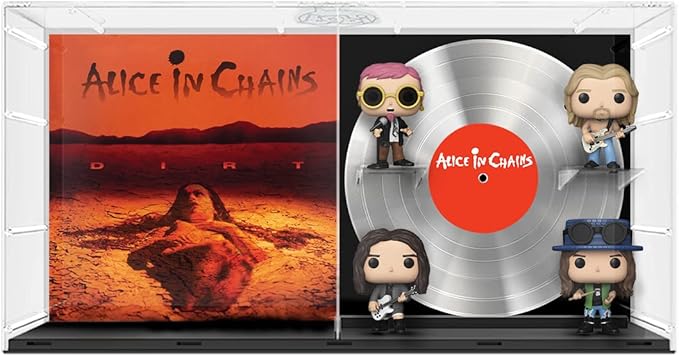 Pop! Albums: Deluxe Alice In Chains Dirt Layne Staley / Jerry Cantrell / Mike Starr / Sean Kinney Vinyl Figures