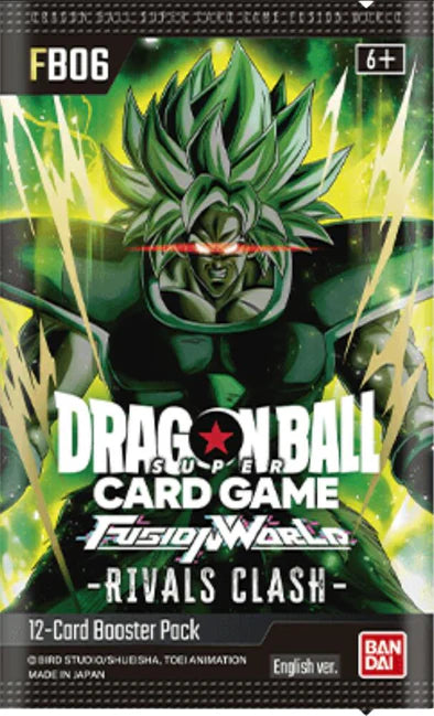 Dragon Ball Super - Fusion World Set 6 - Rival's Clash Booster Pack