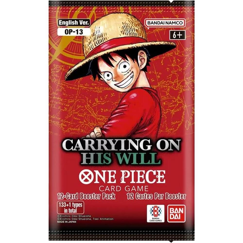 One Piece Card Game - Carrying On His Will Booster Pack