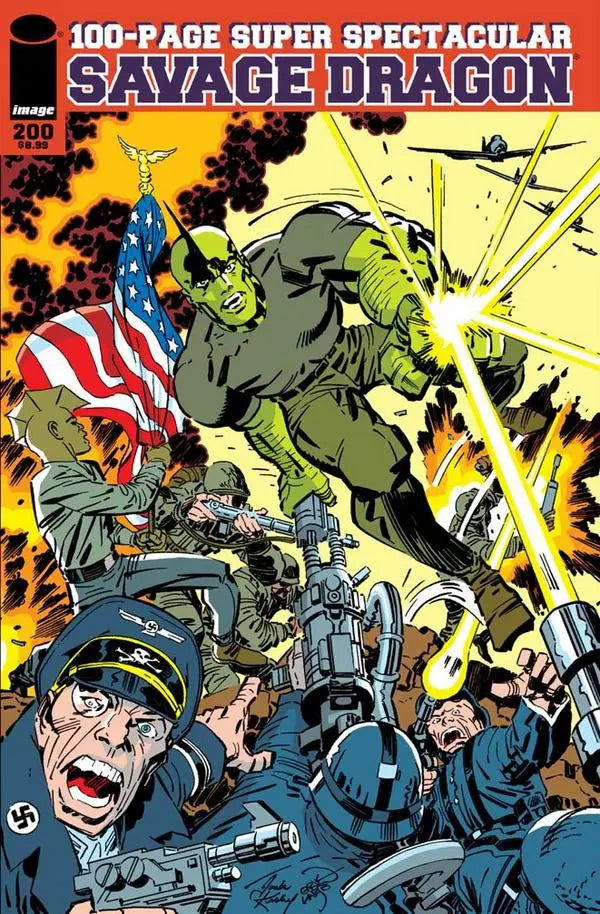 Savage Dragon TPB #200 Jack Kirby Variant Cover