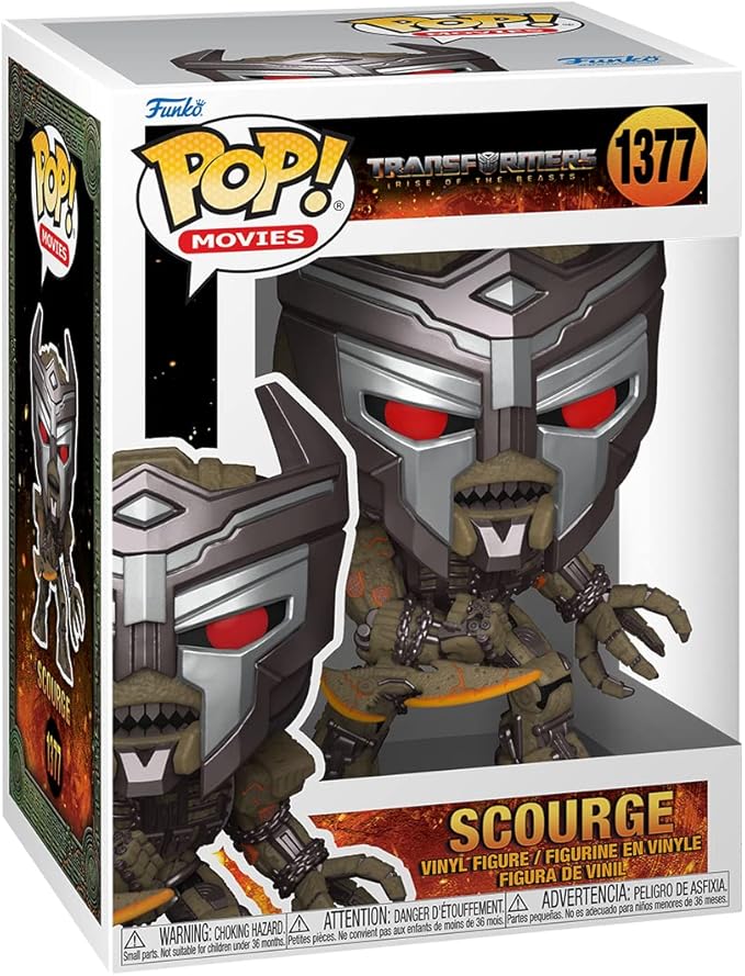 Pop! Movies: Transformers Rise of the Beasts Scourge Vinyl Figure