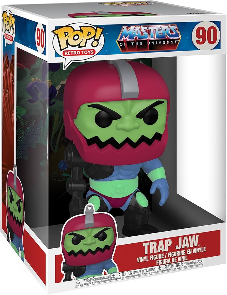 Pop! Retro Toys: Masters of the Universe Jumbo Trapjaw 10"in Vinyl Figure