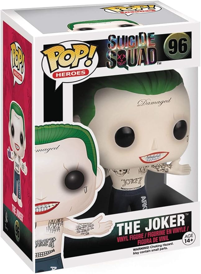 Pop! Heroes: DC Suicide Squad Joker (Shirtless) Vinyl Figure