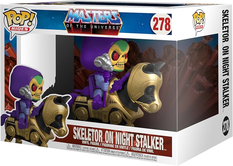 Pop! Rides: Masters of the Universe Skeletor on Night Stalker Vinyl Figure