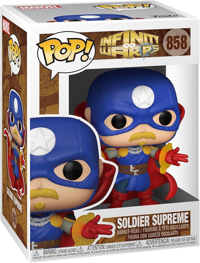Pop! Marvel Infinity Warps Soldier Supreme Vinyl Figure
