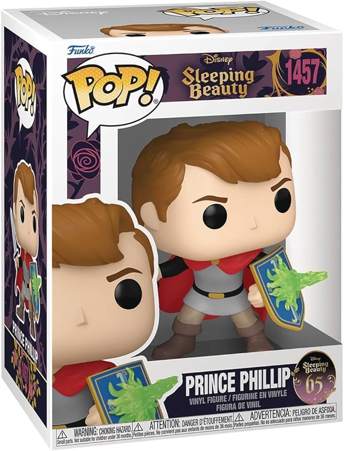 Pop! Disney Sleeping Beauty 65th Anniversary Prince Phillip Vinyl Figure