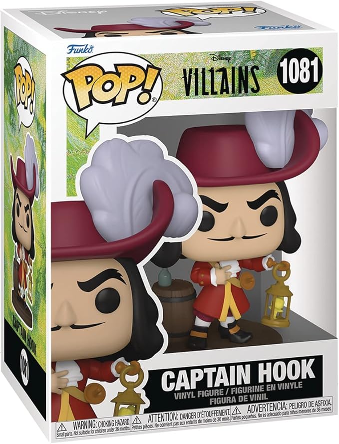 Pop! Disney Villains Captain Hook Vinyl Figure