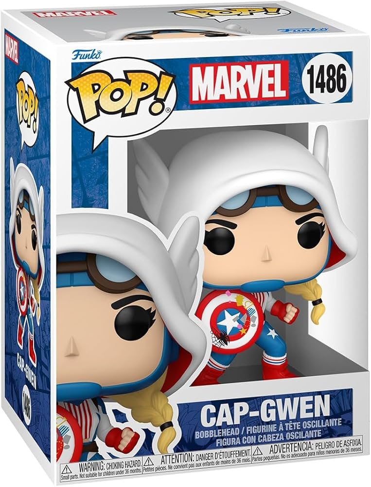 Pop Marvel Sggv Captain America Gwen