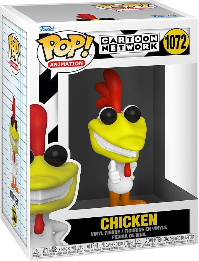 Pop! Animation: Cartoon Network Cow & Chicken Chicken Vinyl Figure