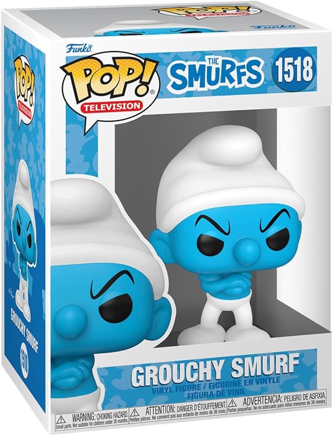 Pop! TV: The Smurfs Grouchy Smurf Vinyl Figure