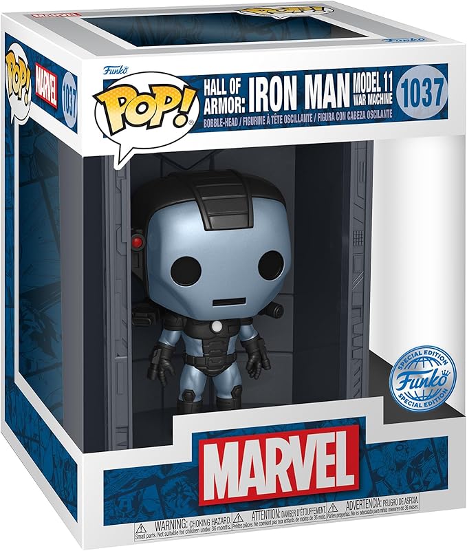 Pop! Deluxe: Marvel Hall of Armor Iron Man Mk11 War Machine (Previews Exclusive) Vinyl Figure