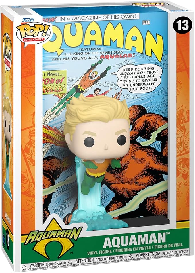 Pop! Comic Covers: DC Aquaman Vinyl Figure
