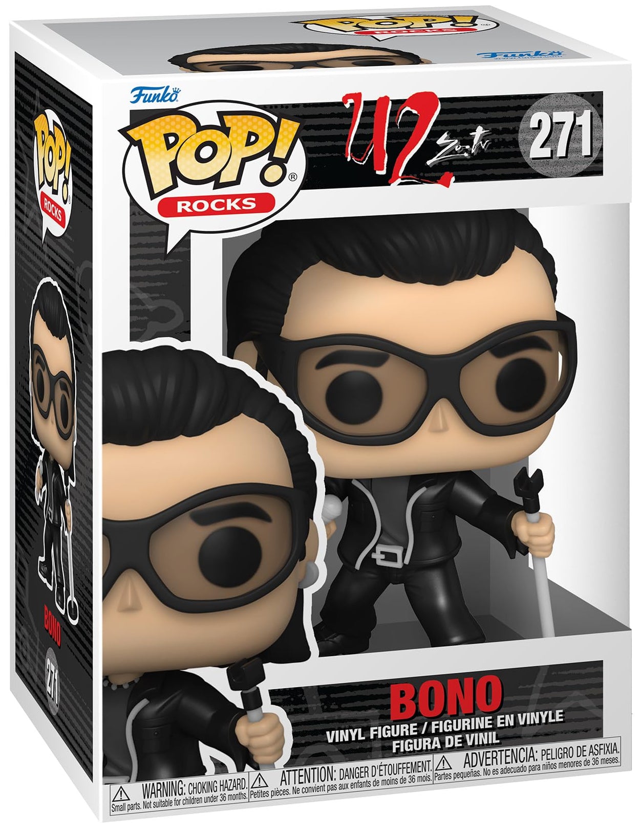 Pop! Rocks: U2 Zoo TV Bono Vinyl Figure