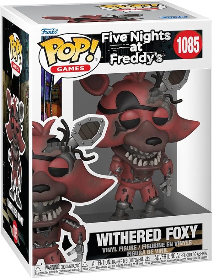 Pop! Games: Five Nights at Freddy's Withered Foxy Vinyl Figure