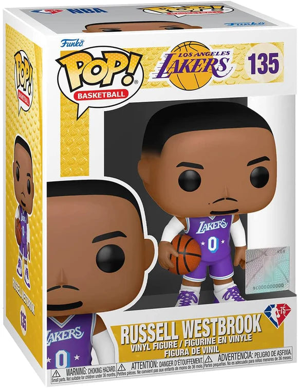 Pop! Basketball: NBA Los Angeles Lakers Russell Westbrook Vinyl Figure