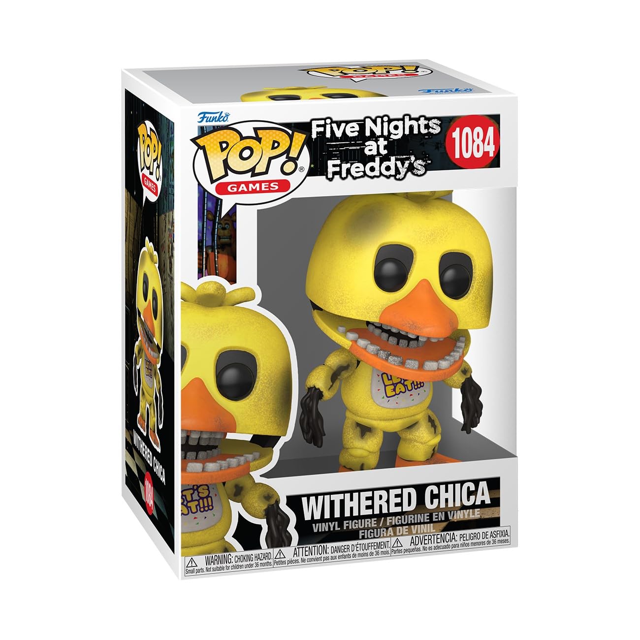 Pop Games Five Nights At Freddys Withered Chica Figure