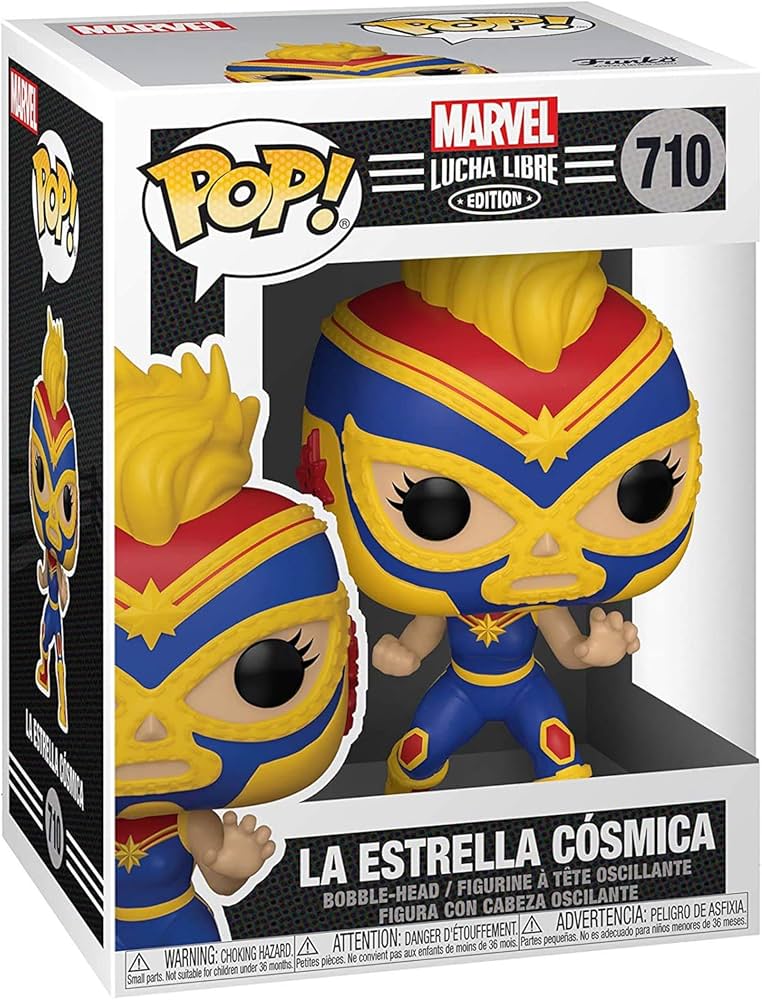 Pop! Marvel Lucha Libre Edition La Estrella Cosmica Vinyl Figure