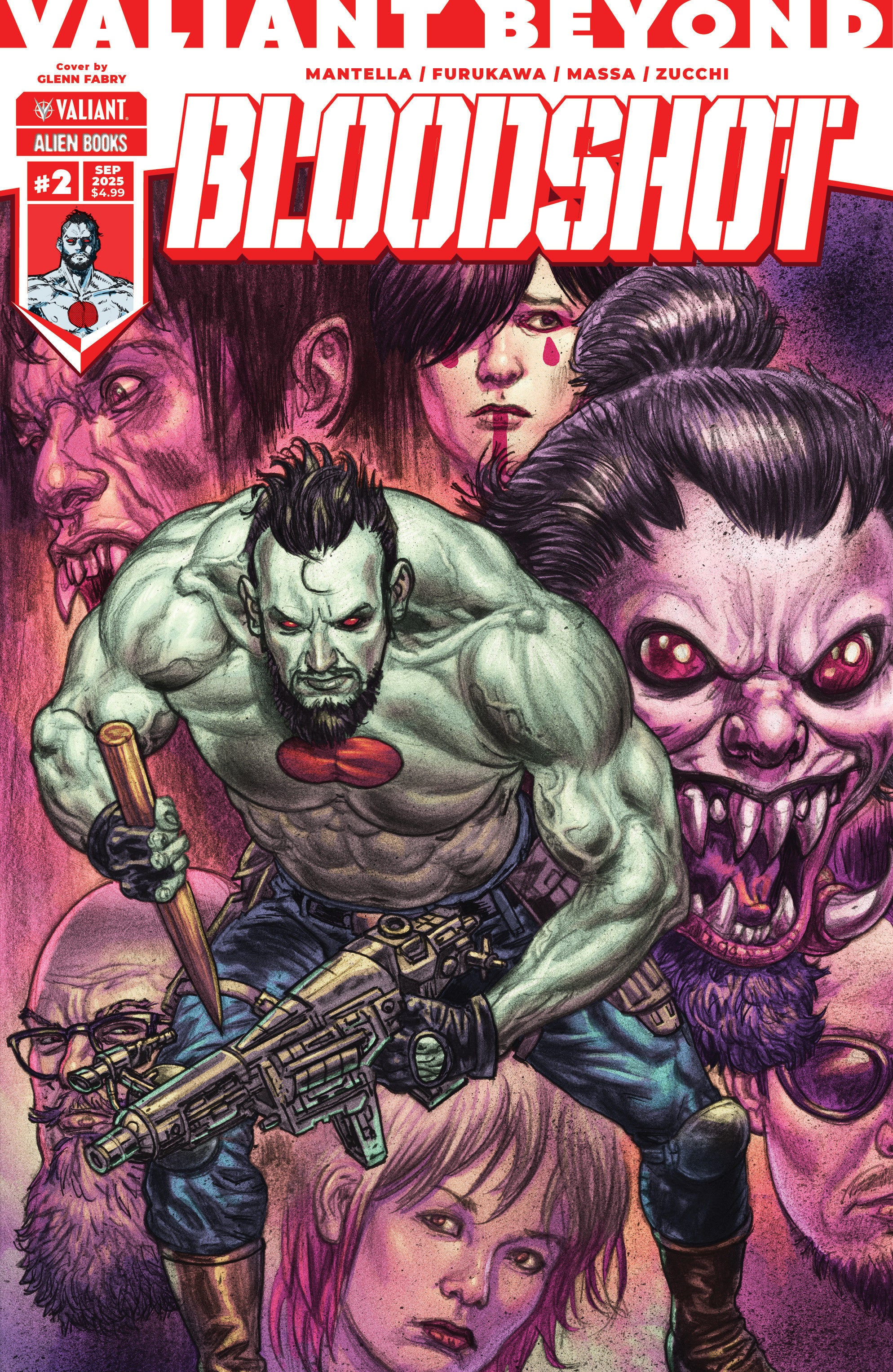 Valiant Beyond: Bloodshot #2 Cover A (Fabry)