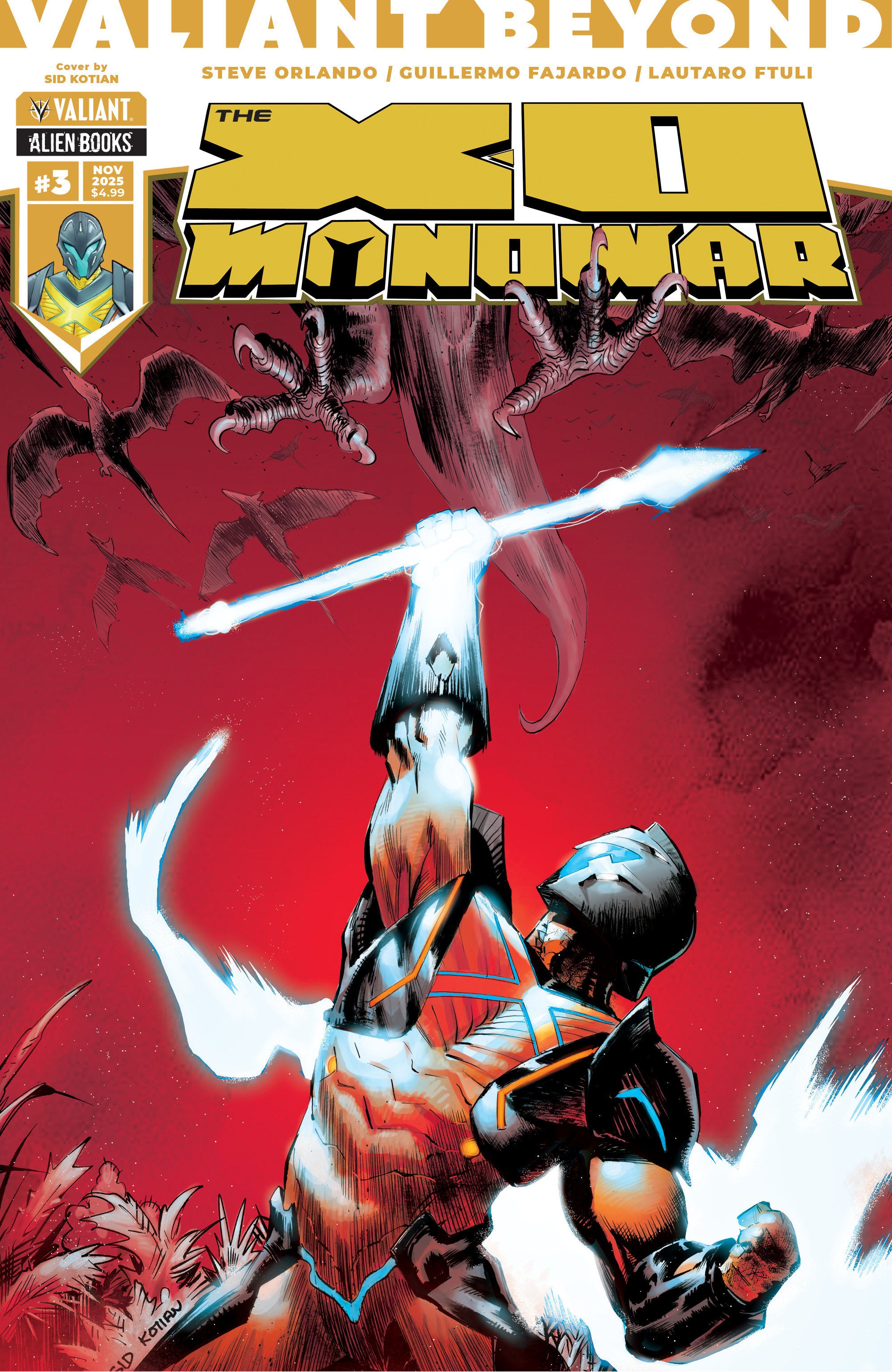 Valiant Beyond: The X O Manowar #3 Variant C (Kotian)