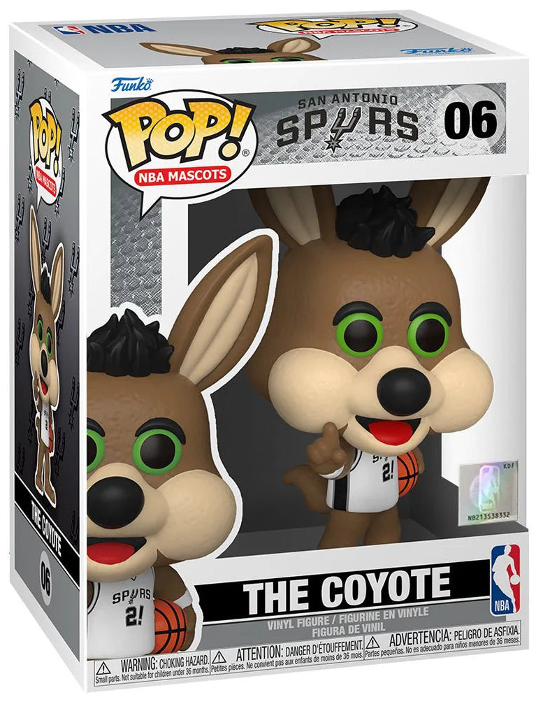 Pop! NBA Mascots: San Antonio Spurs The Coyote Vinyl Figure