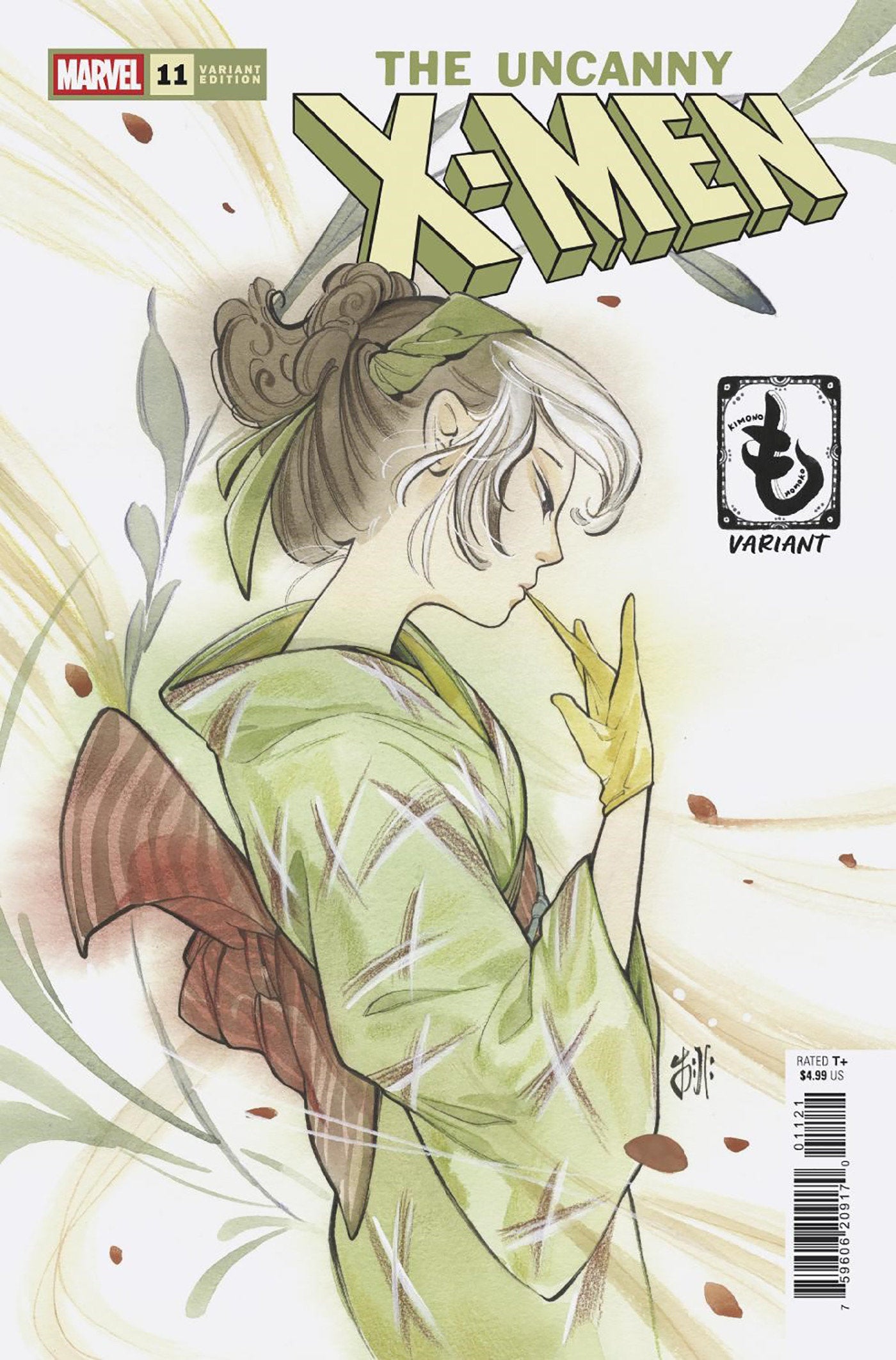 Peach Momoko 桃桃子 直筆サイン Uncanny X-Men Uncanny X-Men #11 Peach Momoko Kimono Variant [Xmh]