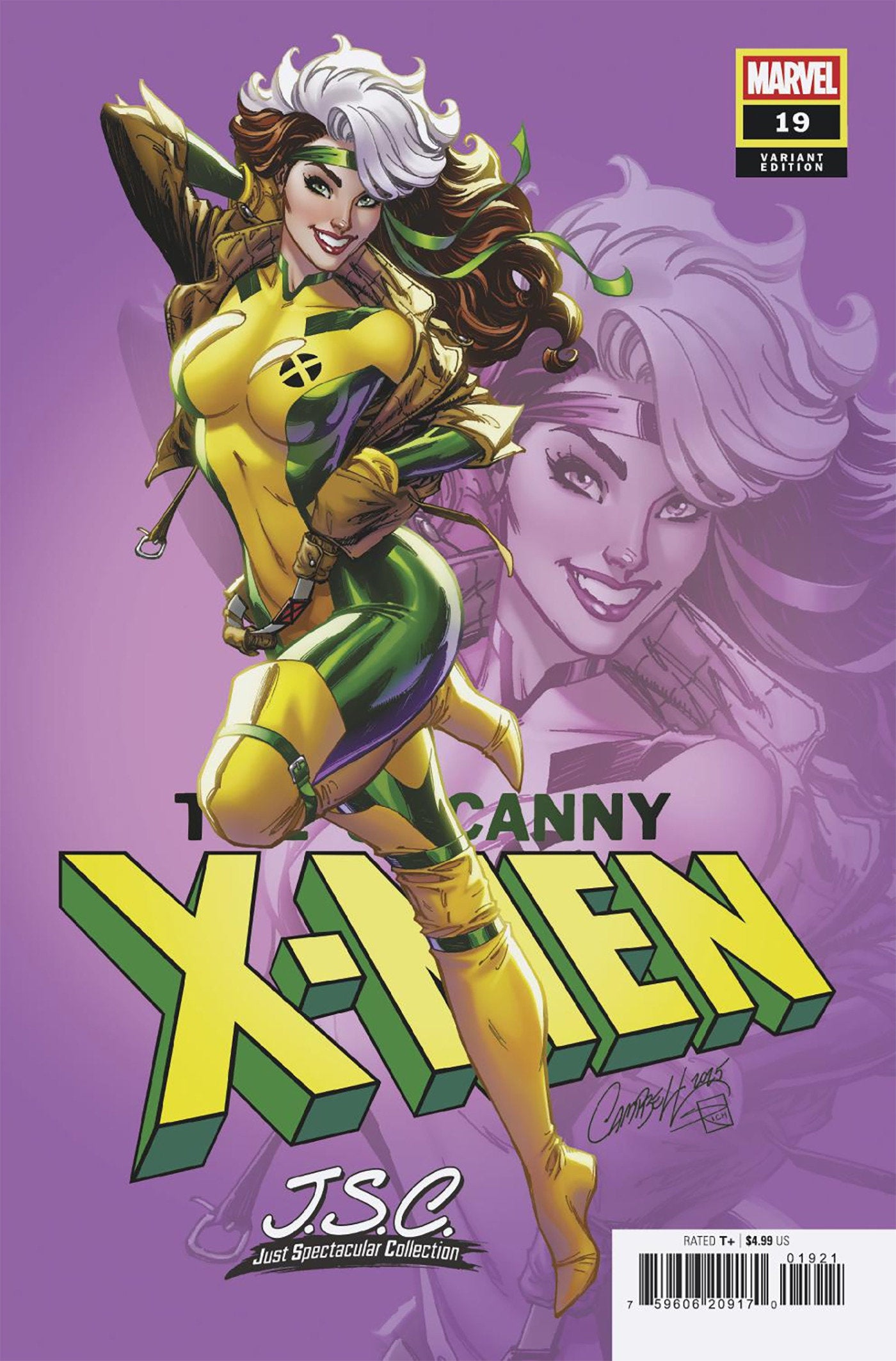 Uncanny X-Men #19 J. Scott Campbell Just Spectacular Collection Varian
