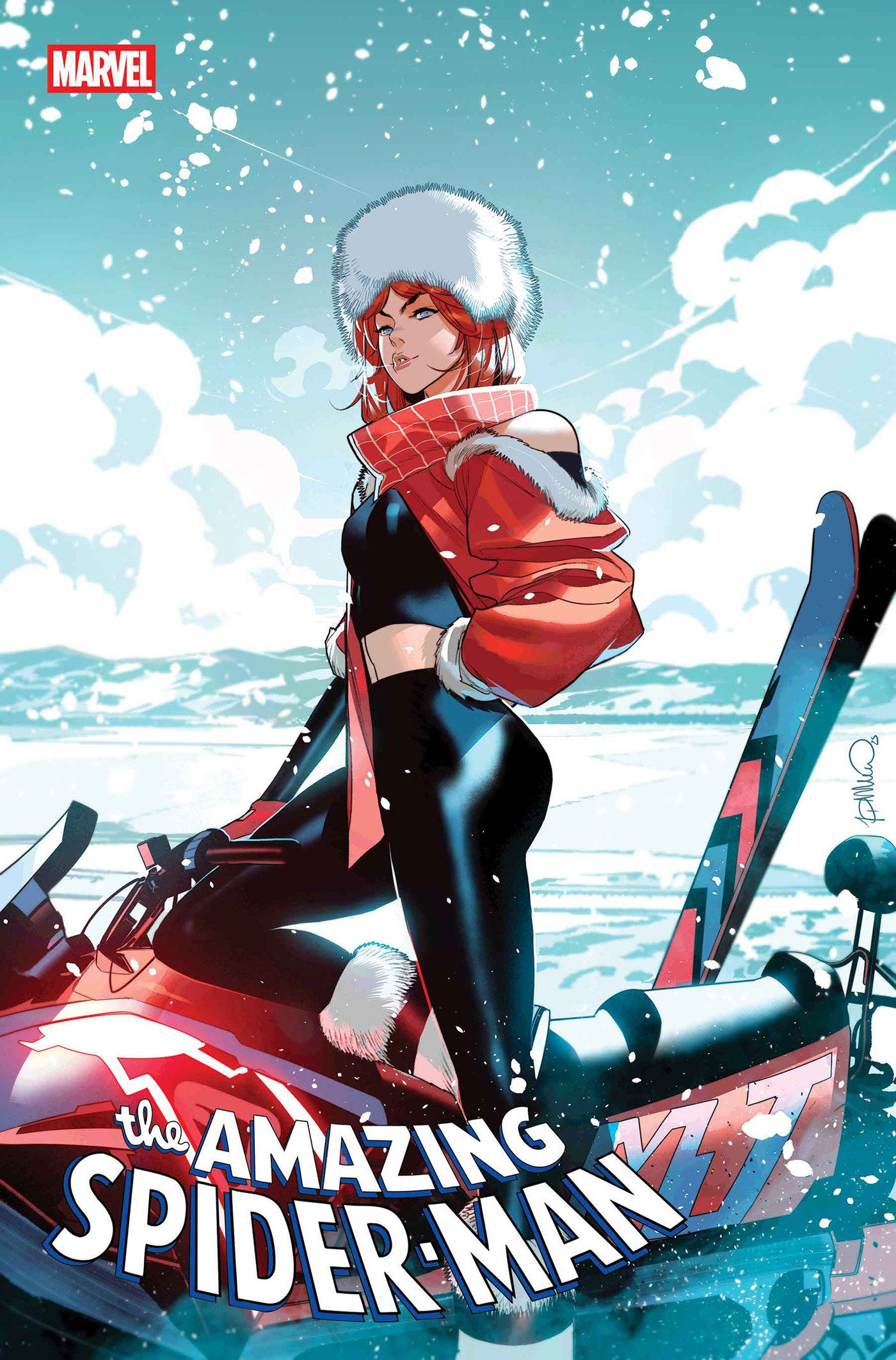 Amazing Spider-Man #18 (2025) Simone Di Meo Winter Break Variant