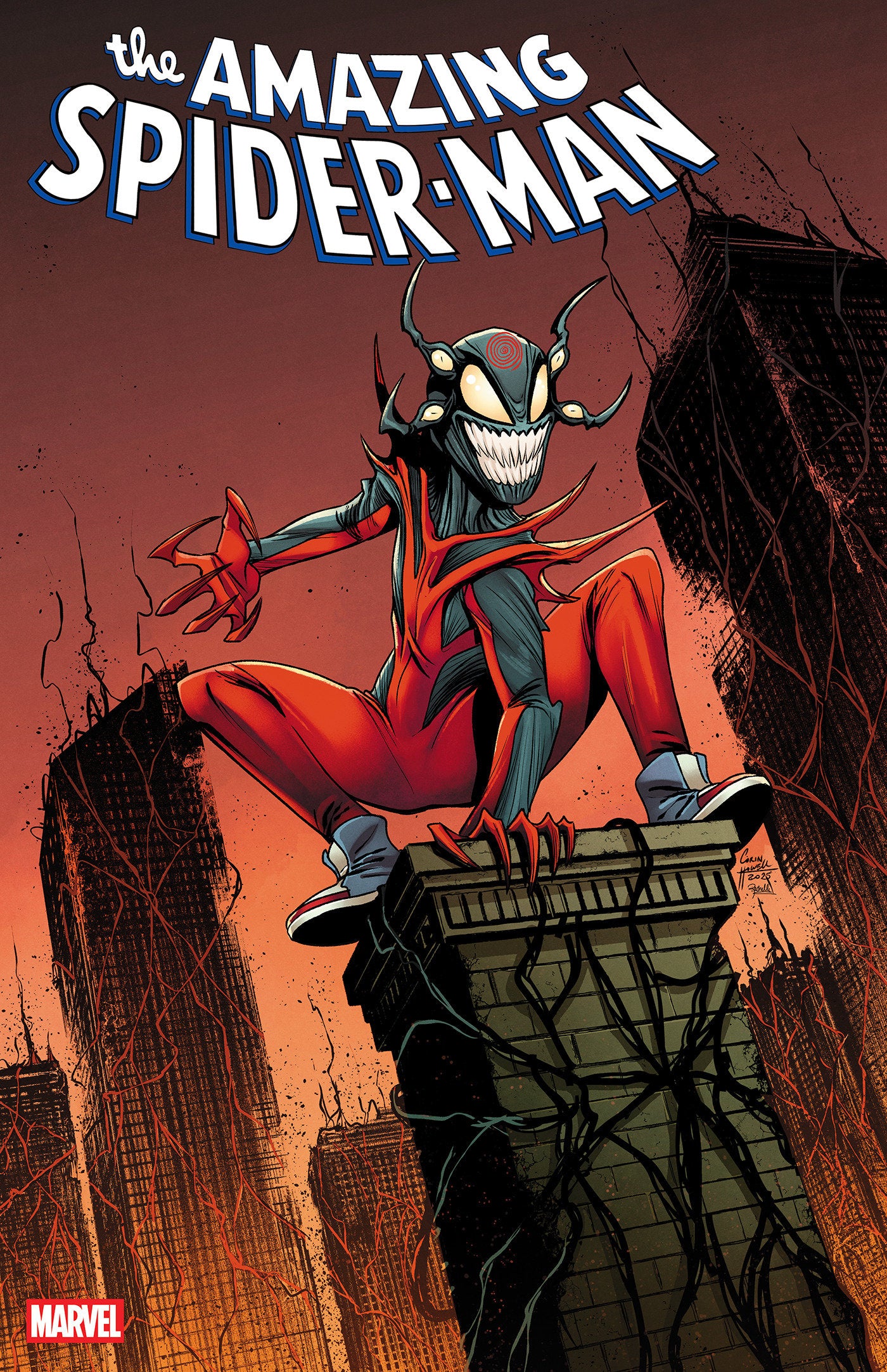 Amazing Spider-Man #18 (2025) Corin Howell Knullified Variant