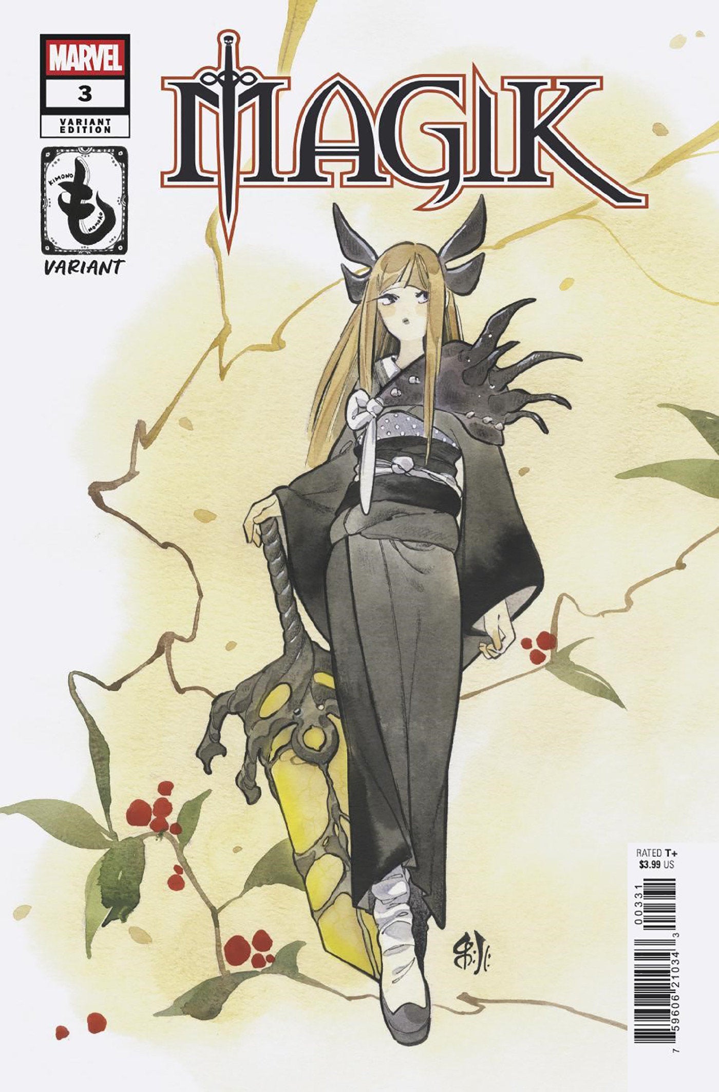 Magik #3 Peach Momoko Kimono Variant Magik #3 Peach Momoko Kimono Variant