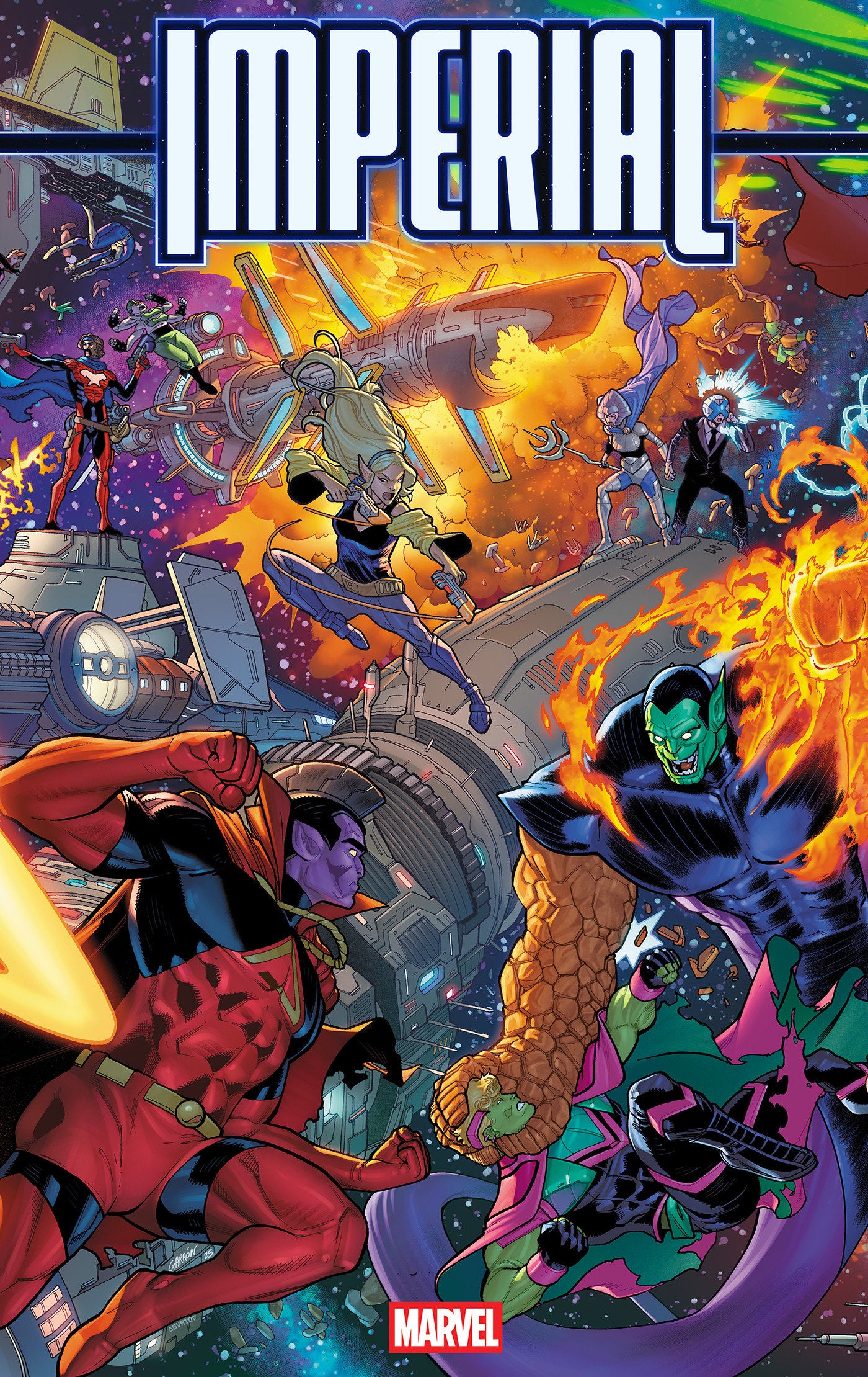 Imperial #3 Javier Garron 4-Part Connecting Variant