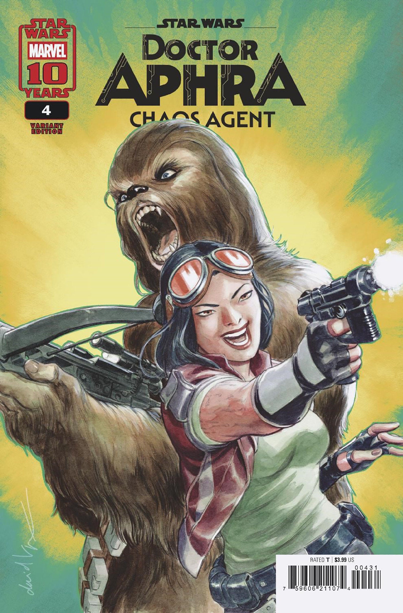 Star Wars: Doctor Aphra Chaos Agent #4 David Lopez Variant