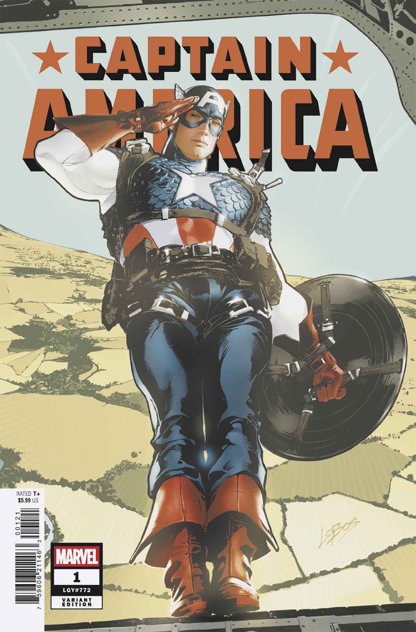 Captain America #1 Pablo Villalobos Variant