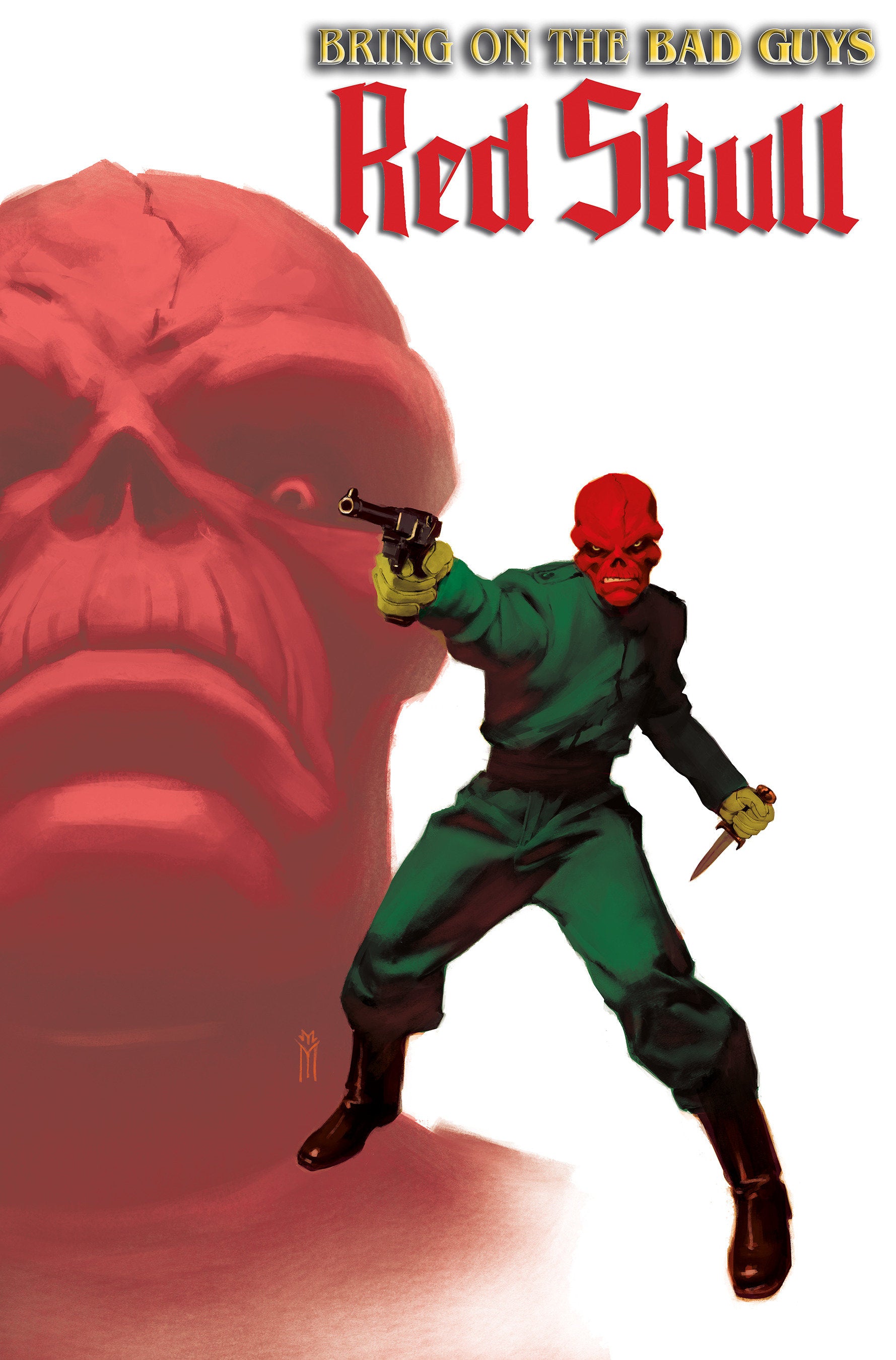 アメコミリーフ　Bring on the Bad Guys: Red Skull Bring On The Bad Guys: Red Skull #1 Miguel Mercado Variant