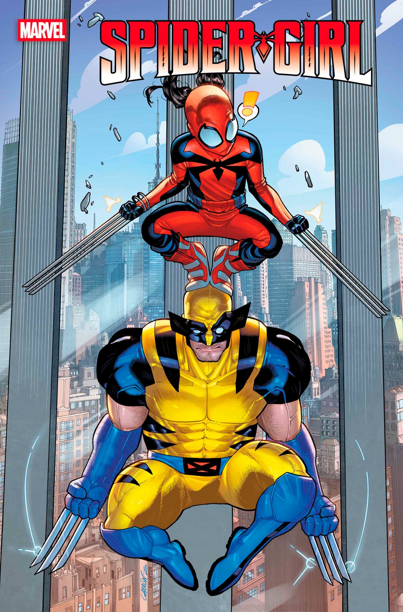 Spider-Girl #1 Javier Garron Spider-Girl Funhouse Mirror Variant