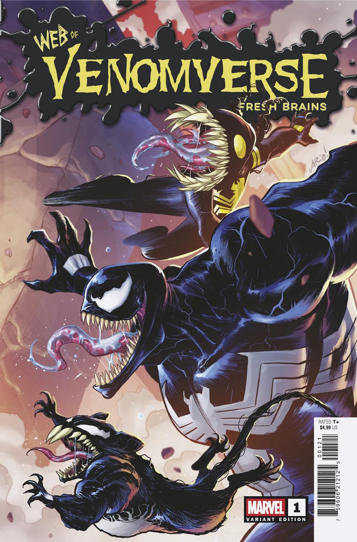 Web Of Venomverse: Fresh Brains #1 Ario Anindito Connecting Variant