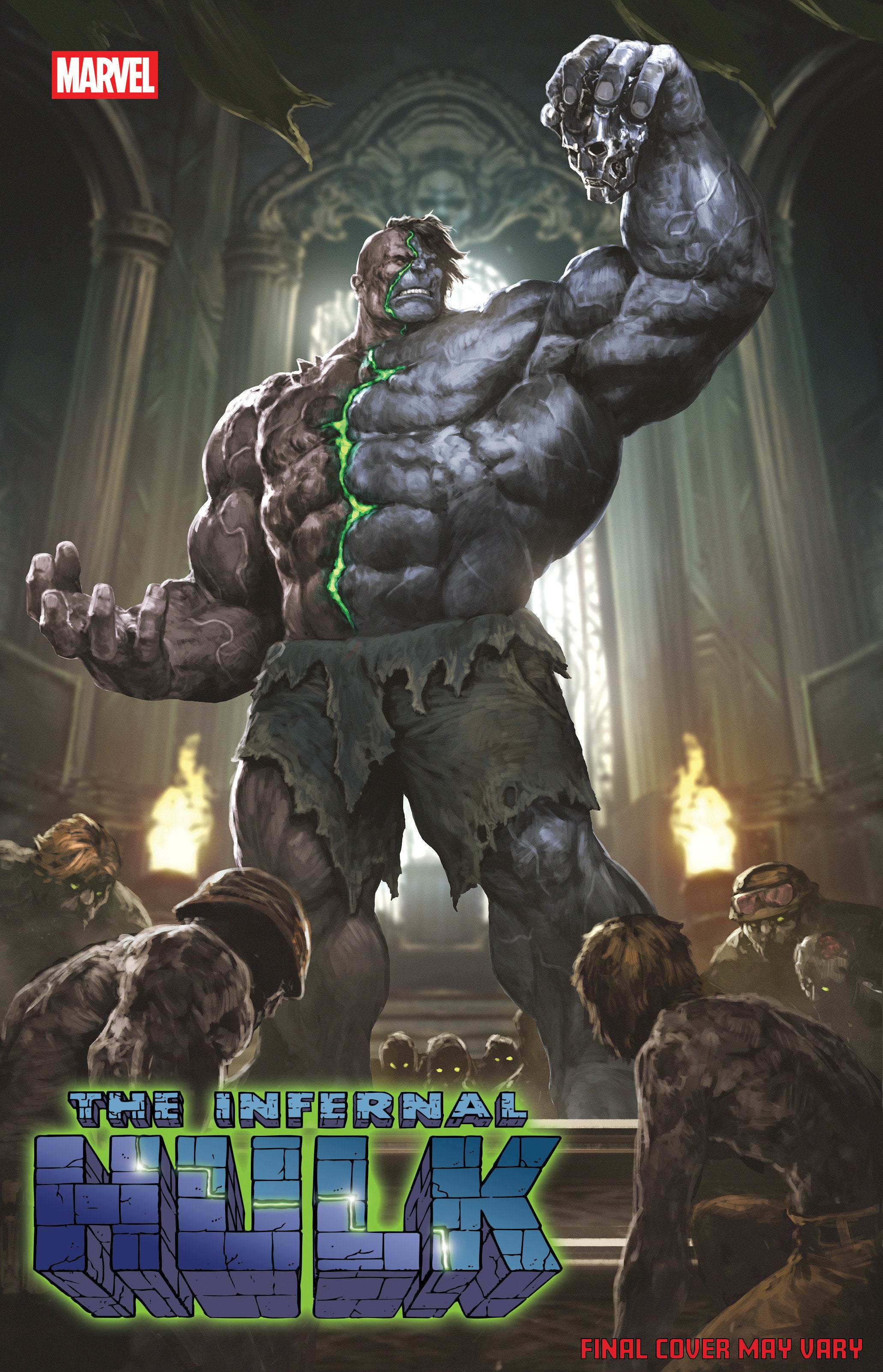 Infernal Hulk #5 Skan Srisuwan Doom Homage Variant