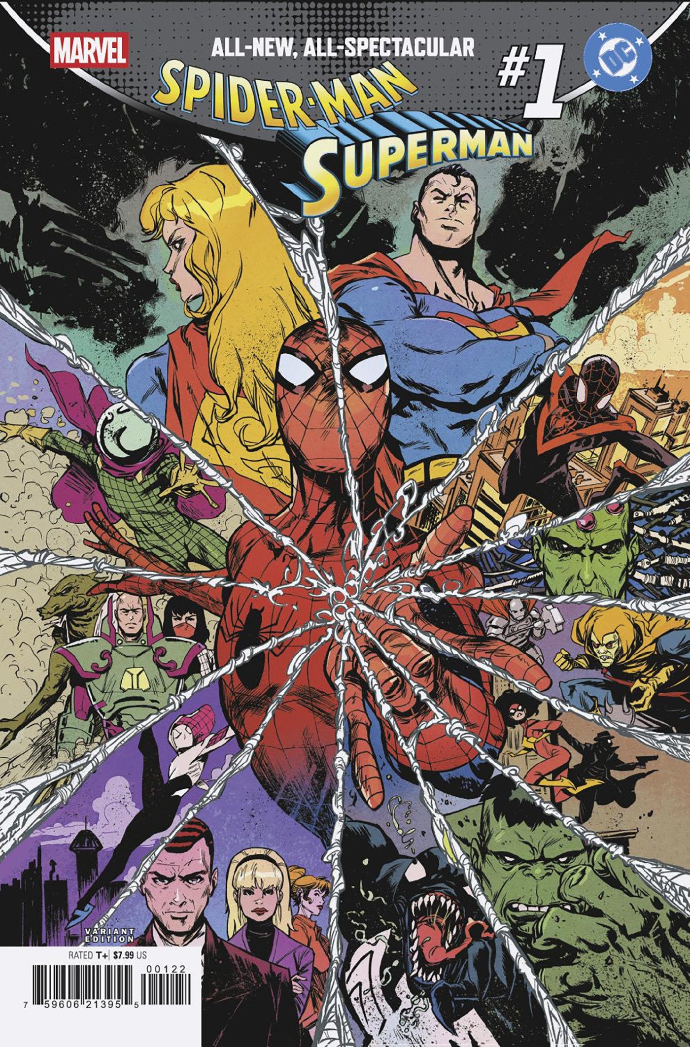 Marvel/DC: Spider-Man/Superman #1 Sanford Greene Homage Variant (PRE-ORDER)