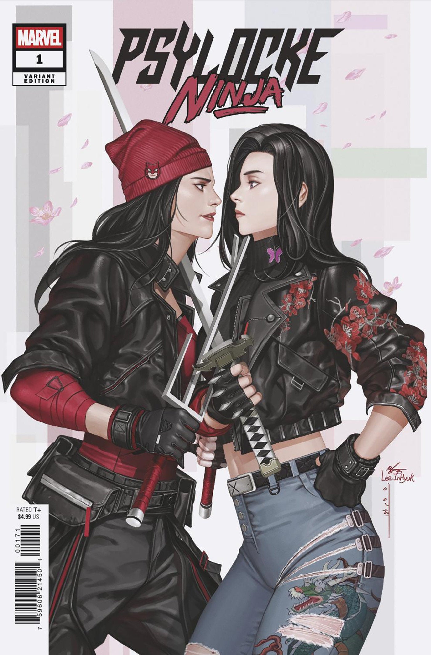 Psylocke: Ninja #1 Inhyuk Lee Versus Elektra Variant