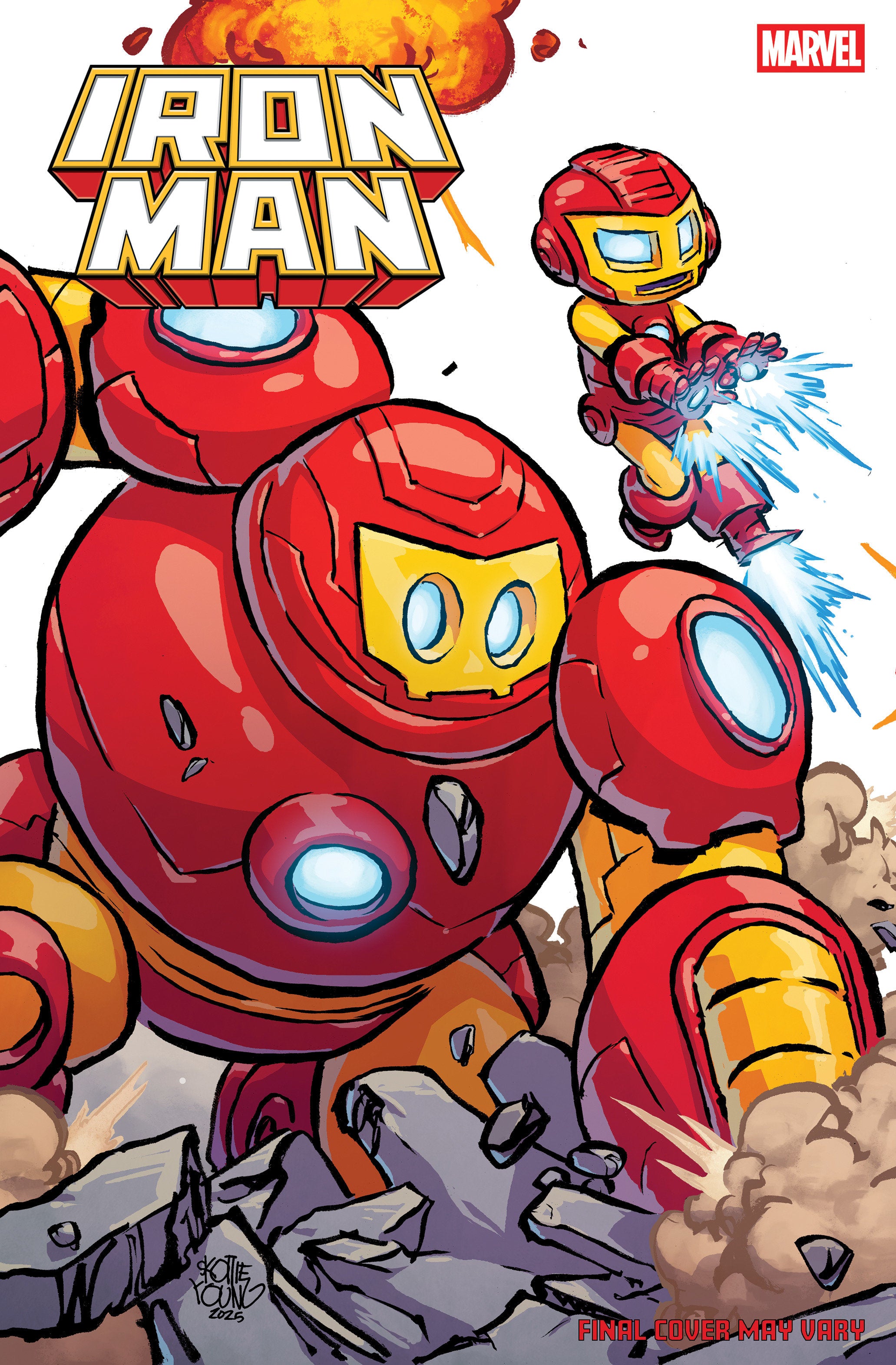 Iron Man #3 (2026) Skottie Young 4 Part Connecting Variant