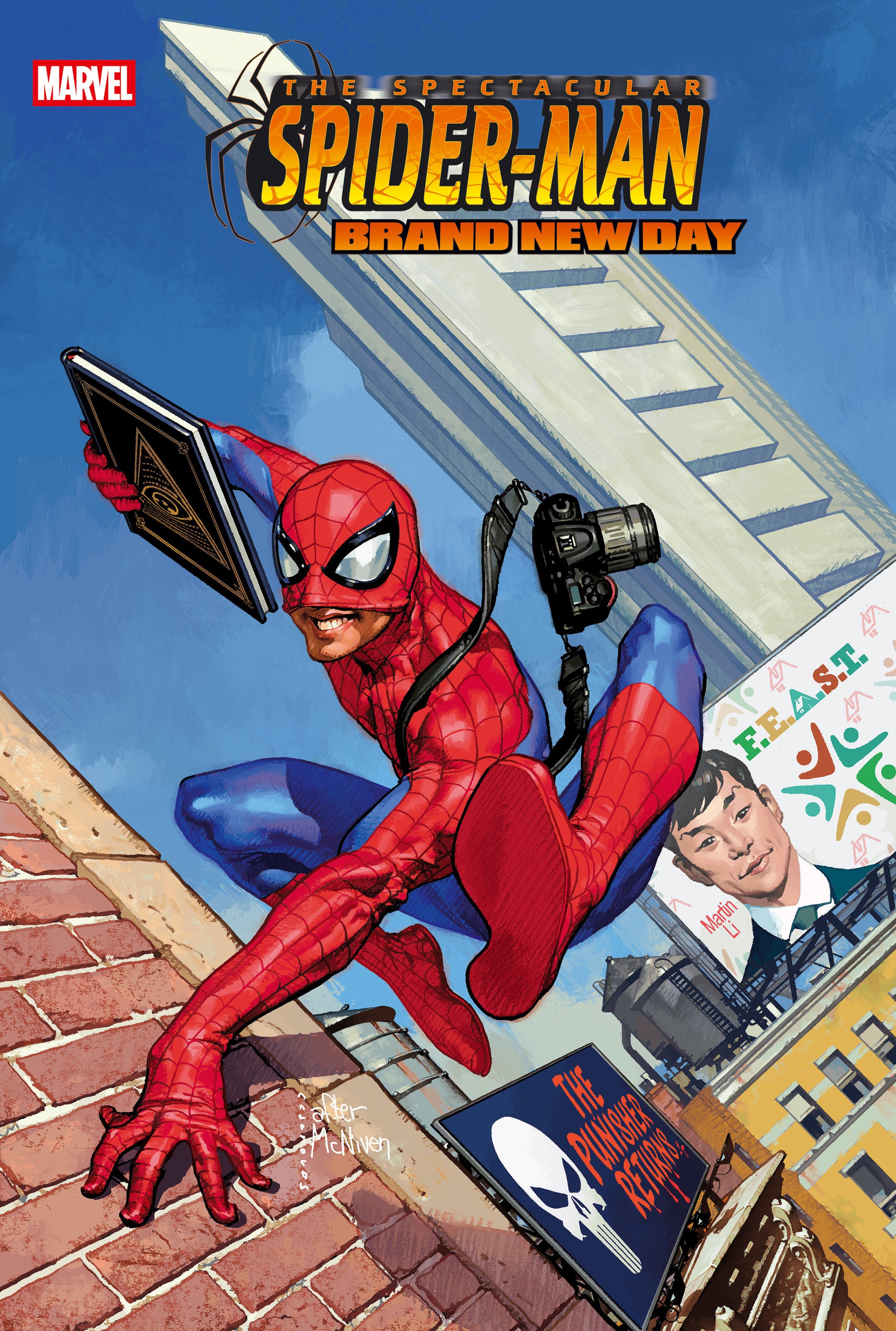 Spectacular Spider-Man: Brand New Day #1 Josemaria Casanovas Homage Va