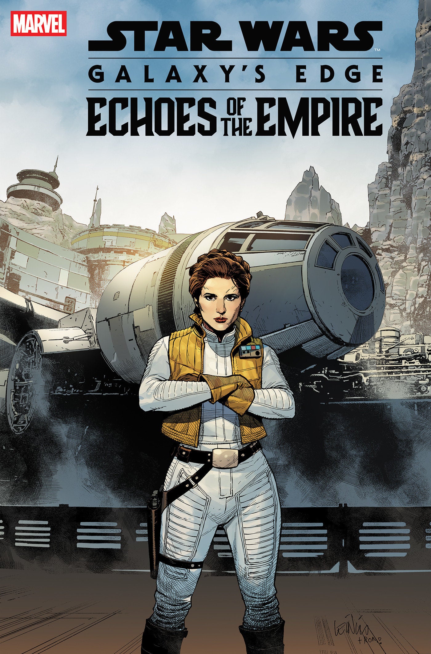 Star Wars: Galaxy's Edge - Echoes Of The Empire #3 Leinil Yu Leia Variant