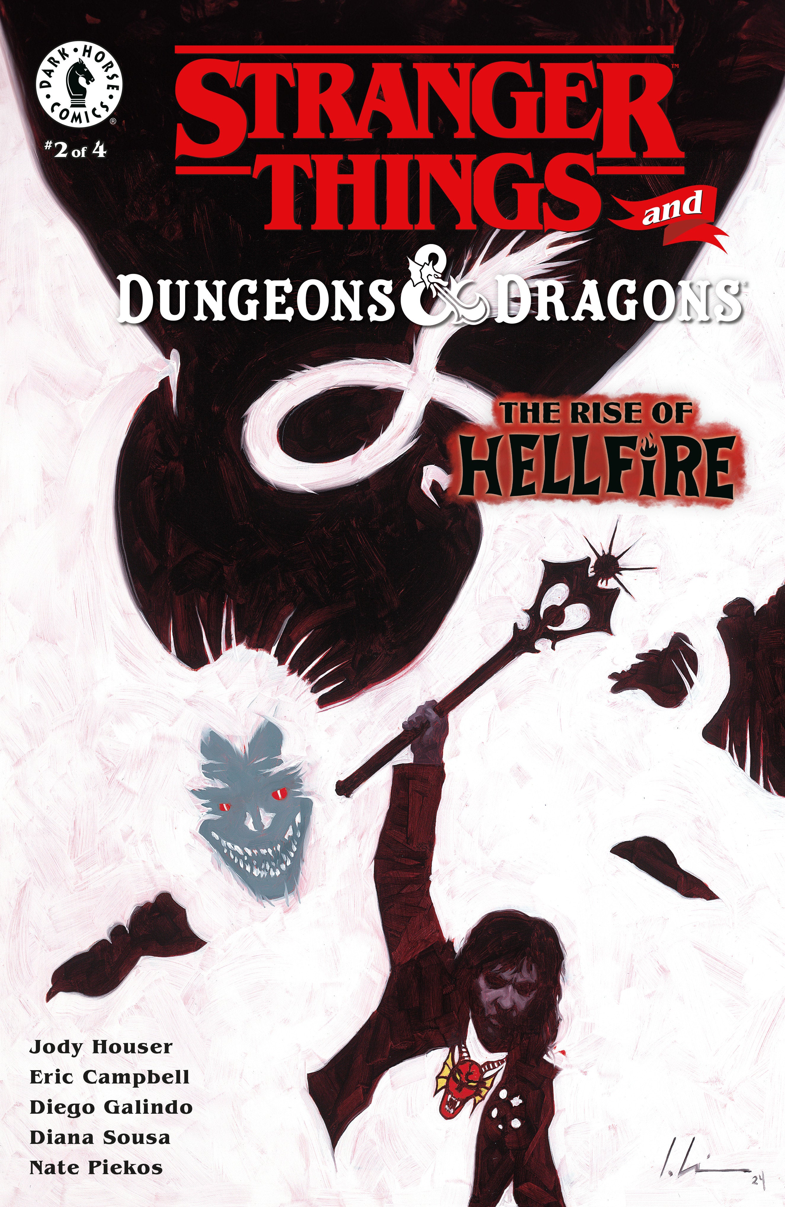 Stranger Things And Dungeons & Dragons: The Rise Of Hellfire #2 (Cover D) (Jeremy Wilson)