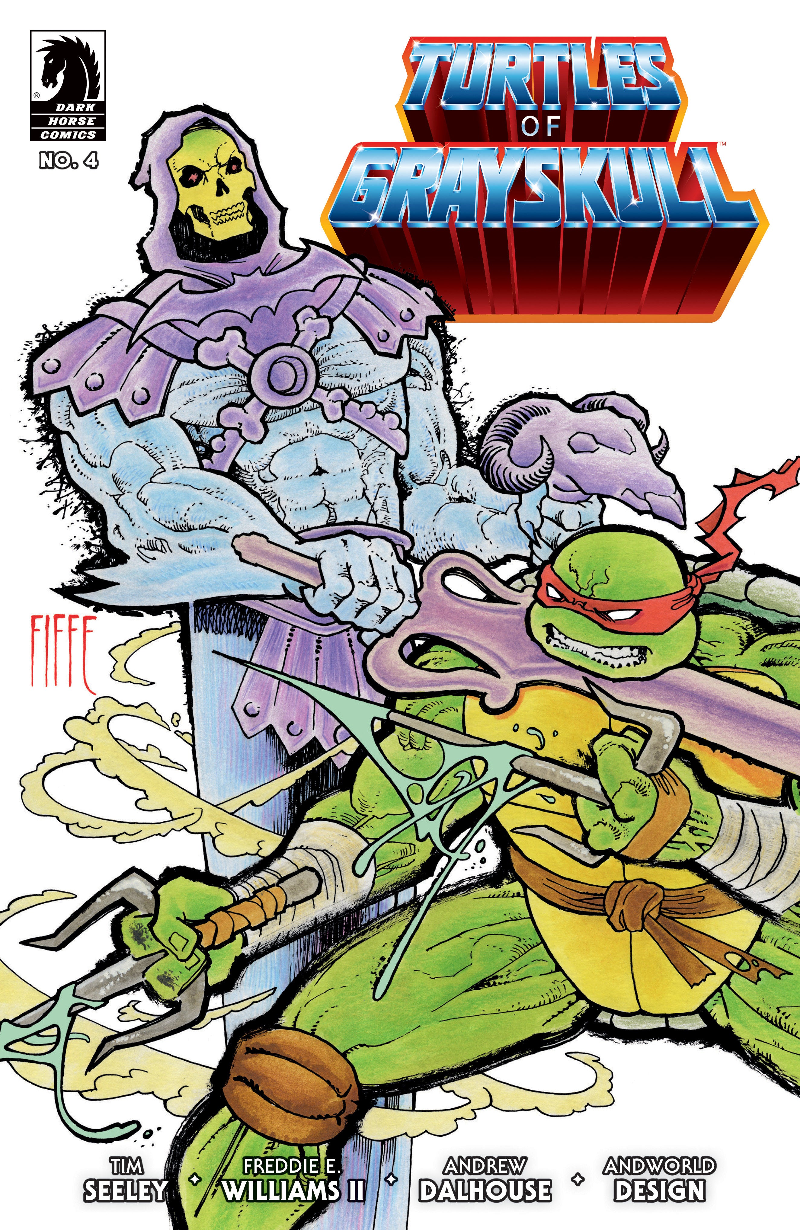 Masters Of The Universe/Teenage Mutant Ninja Turtles: Turtles Of Grayskull #4 (Cover B) (Michel Fiffe)