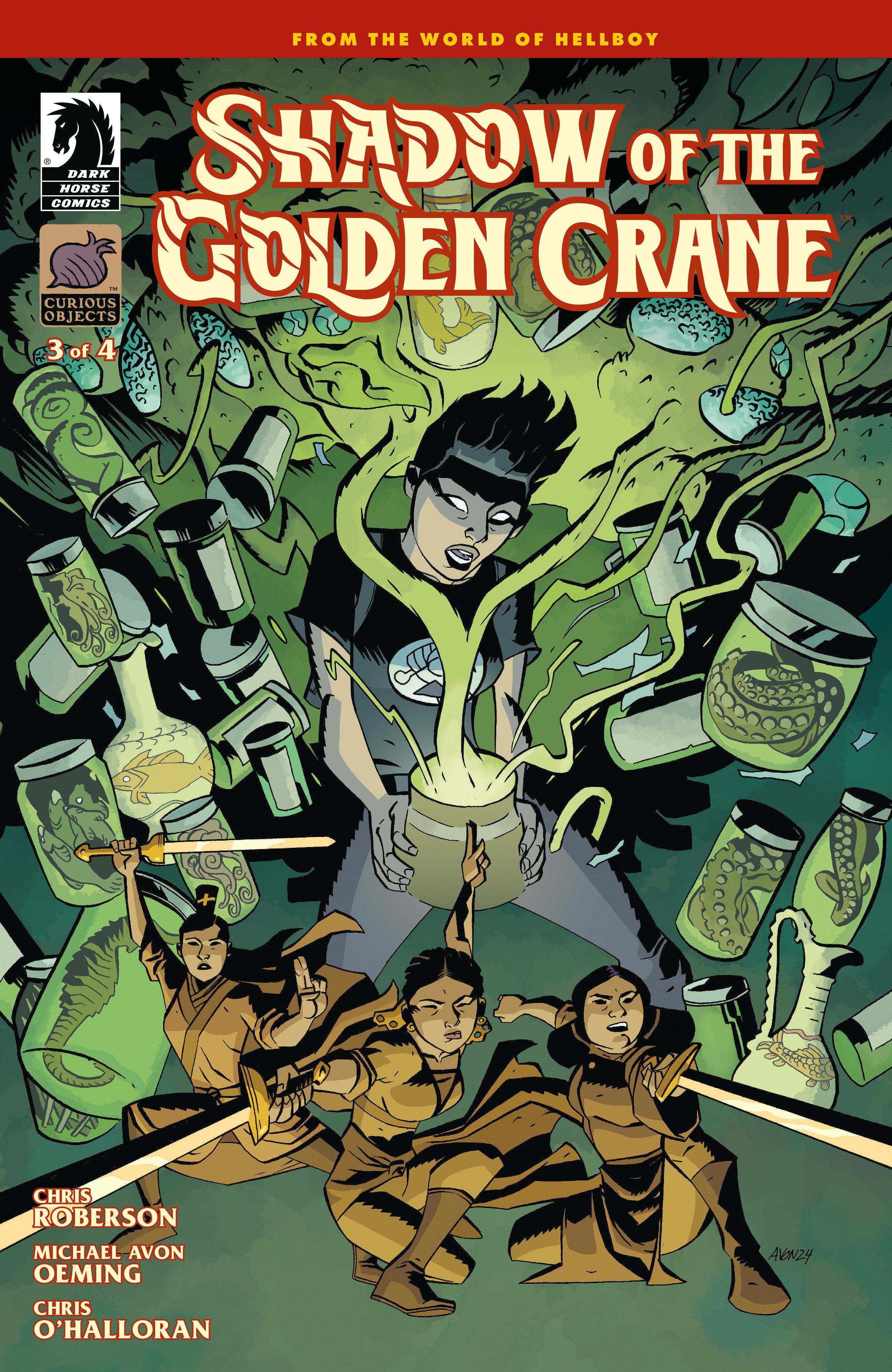 Shadow Of The Golden Crane #3 (Cover A) (Michael Avon Oeming)
