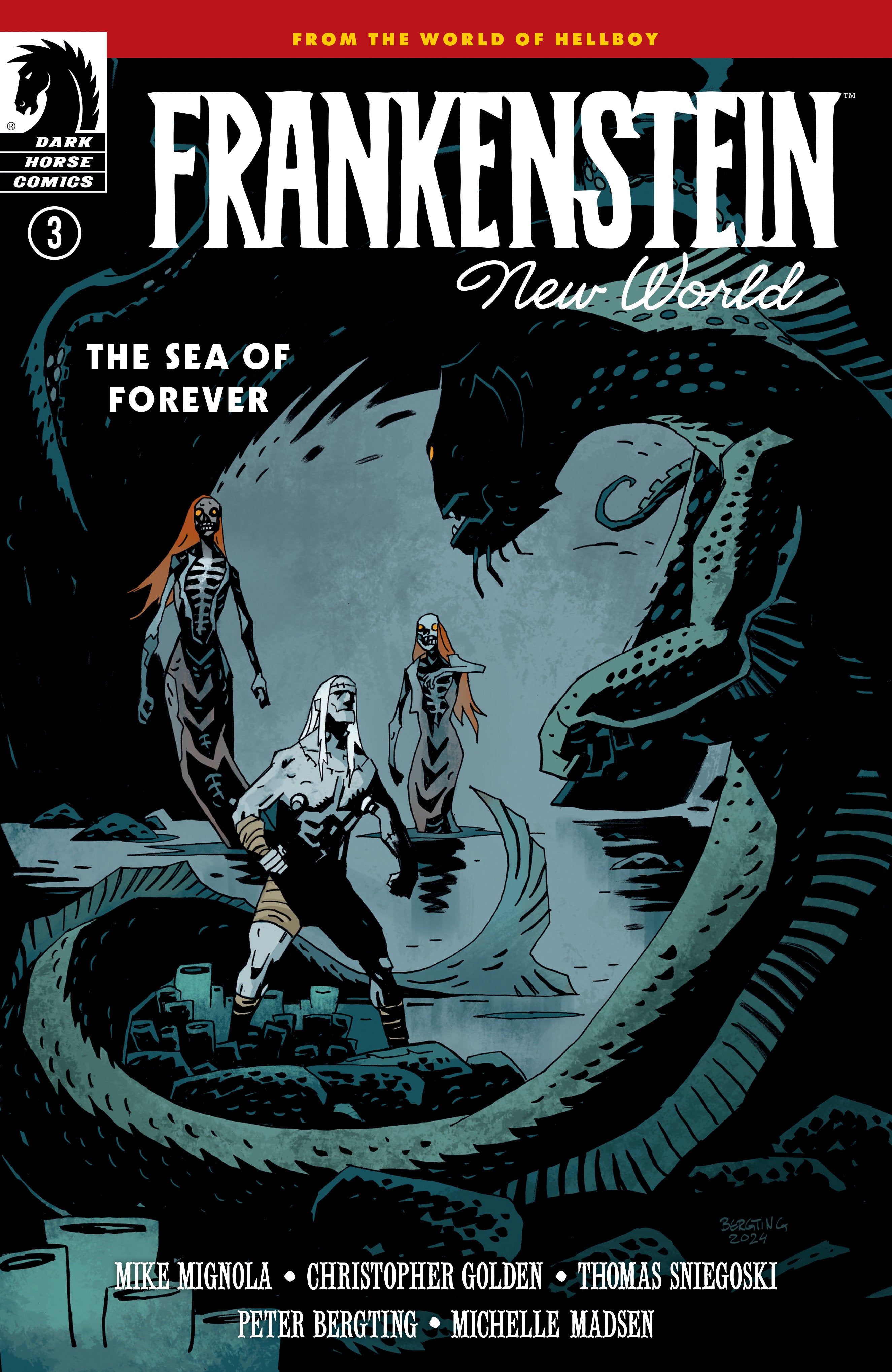 Frankenstein: New World--The Sea Of Forever #3 (Cover A) (Peter Bergting)