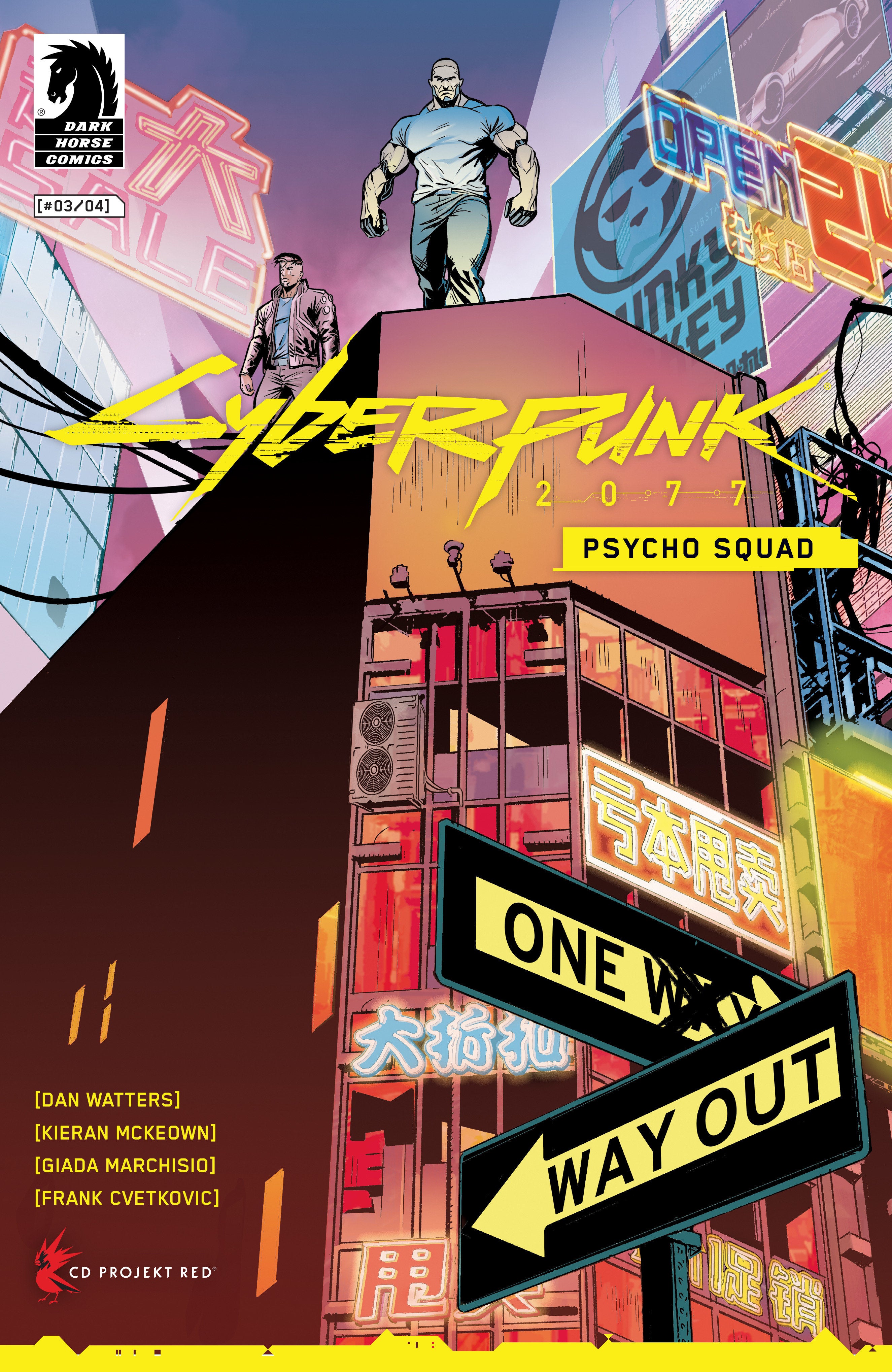 Cyberpunk 2077: Psycho Squad #3 (Cover A) (Kieran Mckeown)