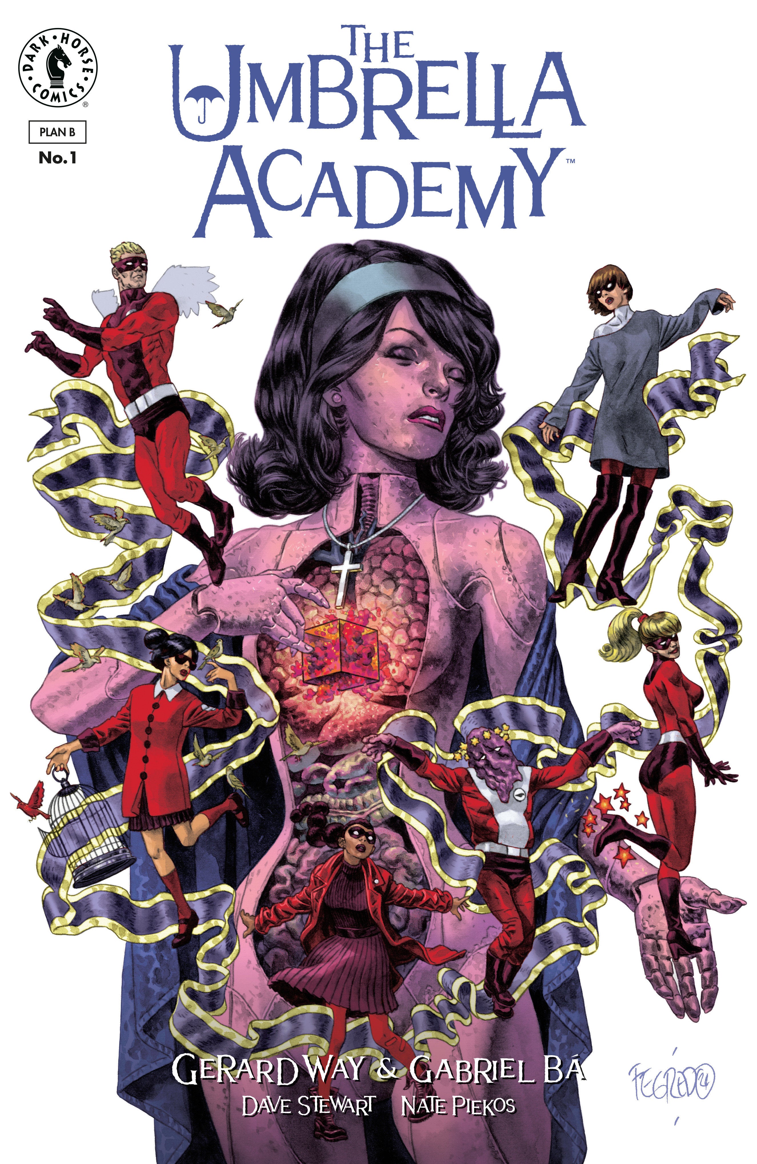 The Umbrella Academy: Plan B #1 (Cover E) (Duncan Fegredo)