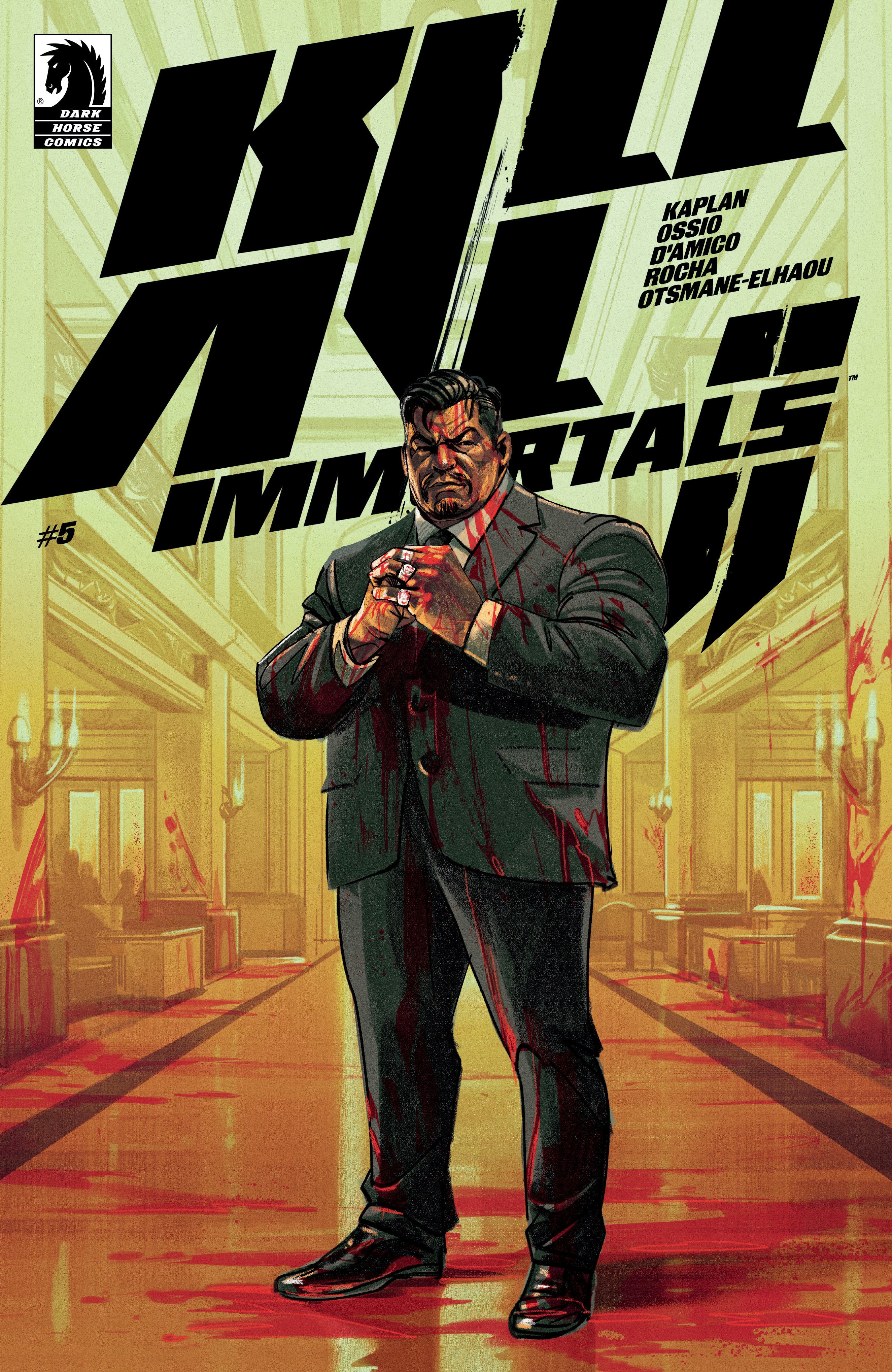 Kill All Immortals II #5 Cover A Oliver Barrett