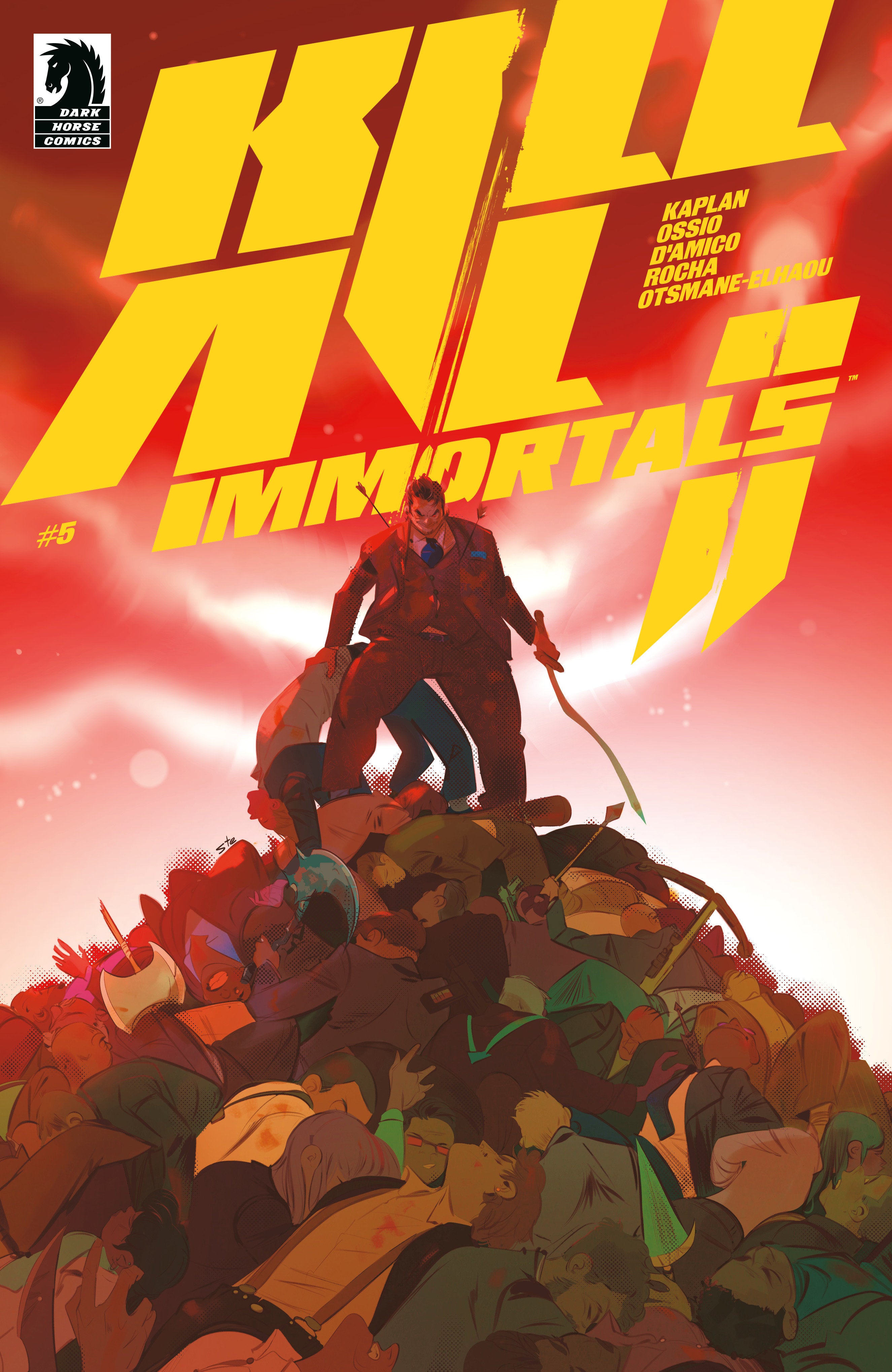 Kill All Immortals II #5 Cover B Stefano Simeone Variant